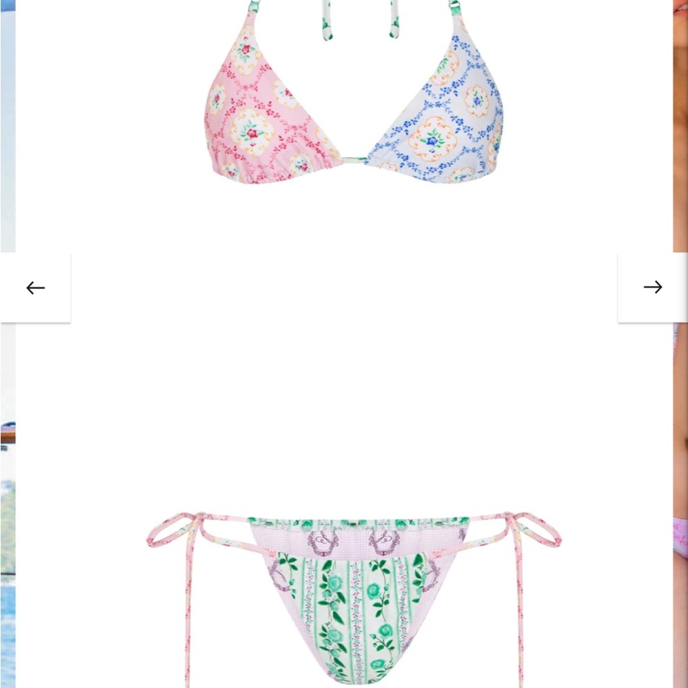 Fully Boo Tea Cup Triangle Bikini Bottom - Picture 2 of 7